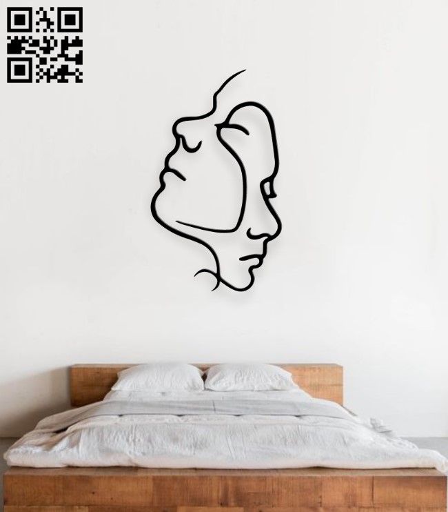 Double face wall decor E0019208 file cdr and dxf free vector download for Laser cut plasma