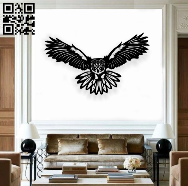 Owl wall decor