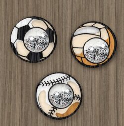 Ball candy dome E0019410 free vector download for laser cut