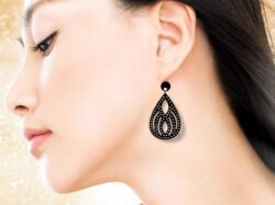Earrings E0019535 file cdr and dxf free vector download for laser cut