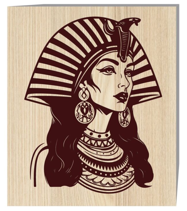 Egyptian women E0019582 file cdr and dxf free vector download for laser engraving machine