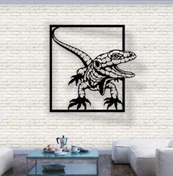 Lizard E0019550 file cdr and dxf free vector download for laser cut plasma