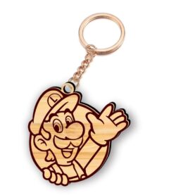 Mario keychain E0019531 file cdr and dxf free vector download for laser cut
