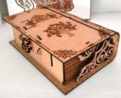 Box E0019687 file cdr and dxf free vector download for laser cut