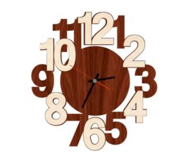 Clock E0019672 file cdr and dxf free vector download for laser cut plasma