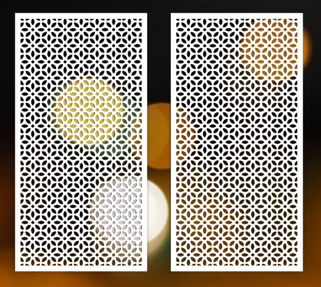 Design pattern panel screen CU0000521 file cdr and dxf free vector download for laser cut plasma