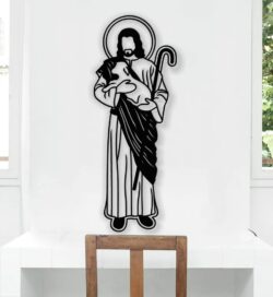 Jesus E0019711 file cdr and dxf free vector download for laser cut plasma
