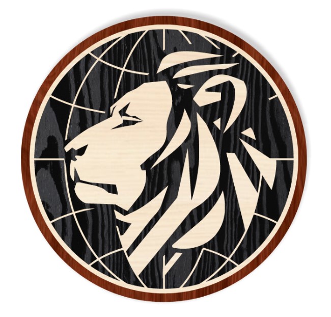 Lion E0019650 file cdr and dxf free vector download for laser cut plasma