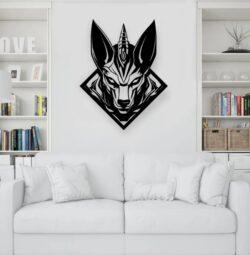 Anubis E0019849 file cdr and dxf free vector download for laser cut plasma