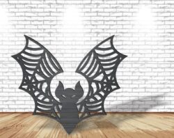 Bat E0019803 file cdr and dxf free vector download for laser cut plasma