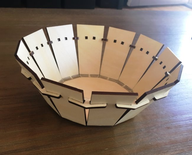 Bowl E0019763 file cdr and dxf free vector download for laser cut