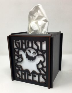 Halloween napkin holder E0019734 file cdr and dxf free vector download for laser cut
