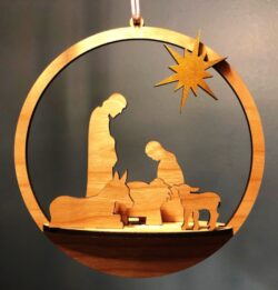 Nativity Ornament E0019864 file cdr and dxf free vector download for laser cut