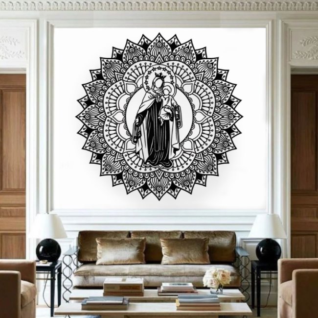 Nossa Senhora do Carm with manlada E0019787 file cdr and dxf free vector download for laser cut plasma