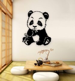 Panda E0019784 file cdr and dxf free vector download for laser cut plasma