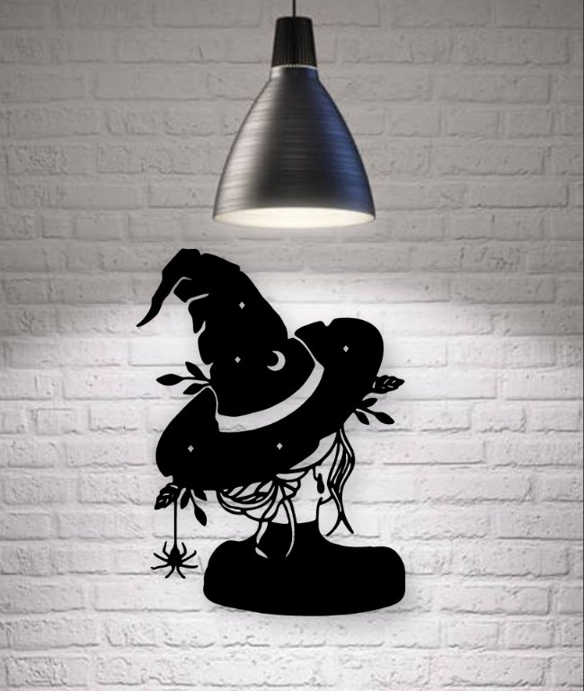 Witch E0019750 file cdr and dxf free vector download for laser cut plasma
