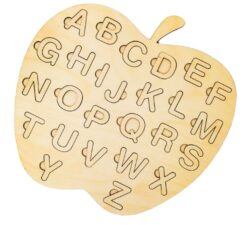 Alphabet puzzle E0020036 file cdr and dxf free vector download for laser cut