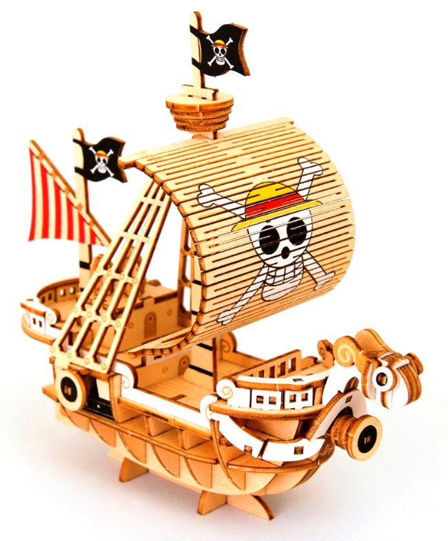 Going Merry Ship E0020030 file cdr and dxf free vector download for laser cut