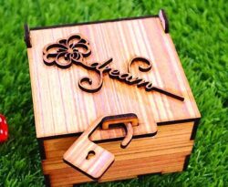Jewelry Box E0020069 file cdr and dxf free vector download for laser cut