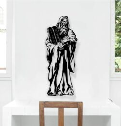 Prophet Moses E0019907 file cdr and dxf free vector download for laser cut plasma