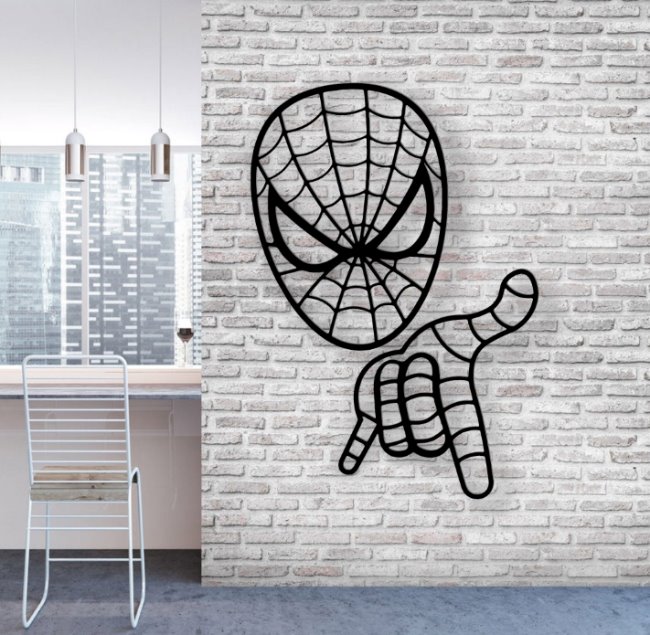 Spider man E0019970 file cdr and dxf free vector download for laser cut plasma