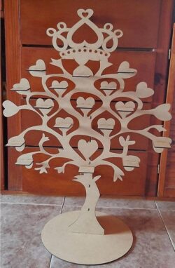 Tree E0020031 file cdr and dxf free vector download for laser cut