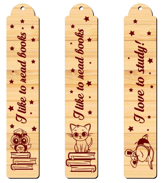 Bookmark E0020147 file cdr and dxf free vector download for laser cut