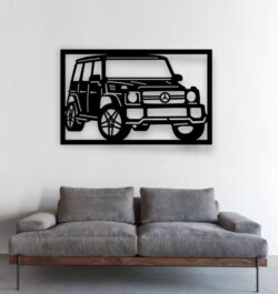 Car wall decor E0020129 file cdr and dxf free vector download for laser cut plasma