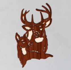 Deers CU0000554 file cdr and dxf free vector download for laser cut plasma