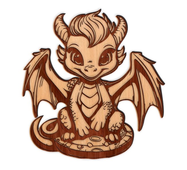 Dragon CU0000578 file cdr and dxf free vector download for laser cut plasma