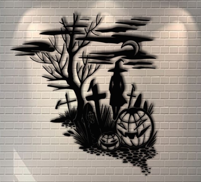 Halloween CU0000560 file cdr and dxf free vector download for laser cut plasma