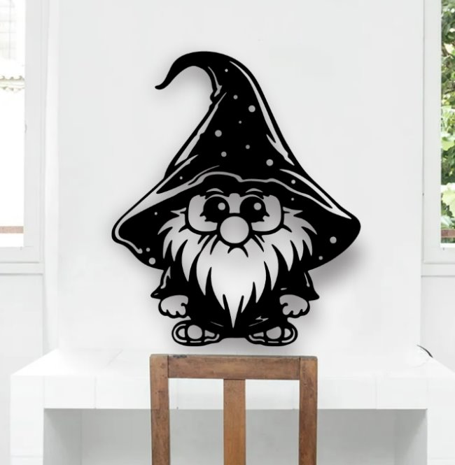 Halloween Gnome E0020208 file cdr and dxf free vector download for laser cut plasma