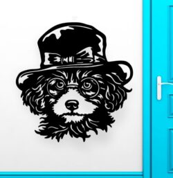 Funny dog E0020120 file cdr and dxf free vector download for laser cut plasma