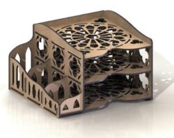 Organaizer CU0000596 file cdr and dxf free vector download for laser cut plasma