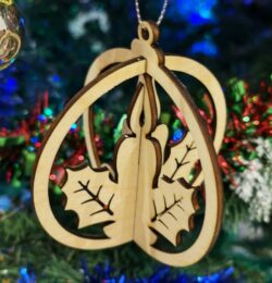 Candle Ornament E0020353 file cdr and dxf free vector download for laser cut