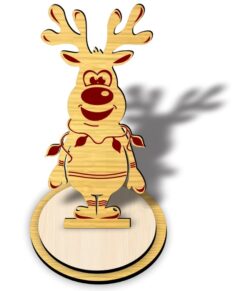 Deer stand E0020441 file cdr and dxf free vector download for laser cut