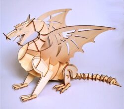 Dragon E0020396 file cdr and dxf free vector download for laser cut