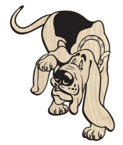 Basset Dog TH00000002 file cdr and dxf free vector download for laser engraving machine