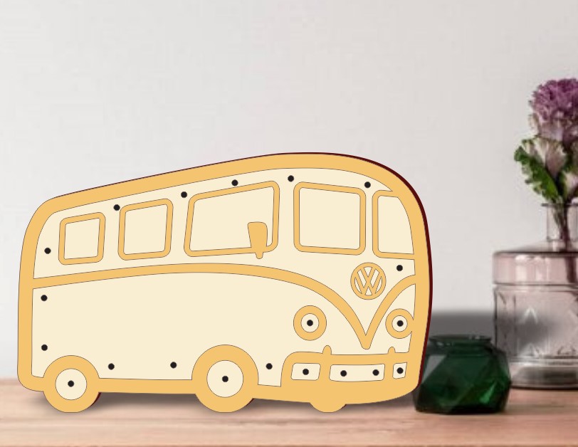 Bus lamp E0020578 file cdr and dxf free vector download for laser cut