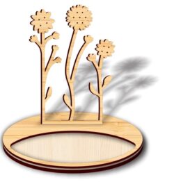 Jewelry stand E0020591 file cdr and dxf free vector download for laser cut