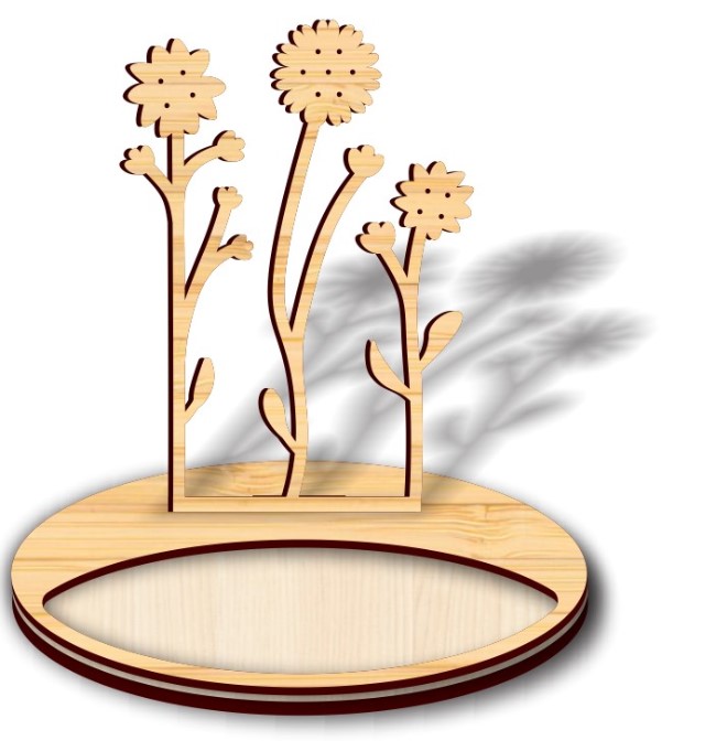 Jewelry stand E0020591 file cdr and dxf free vector download for laser cut