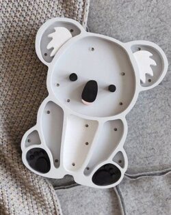 Koala lamp E0020565 file cdr and dxf free vector download for laser cut