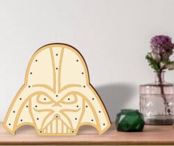 Star war lamp E0020582 file cdr and dxf free vector download for laser cut