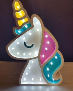 Unicorn lamp E0020567 file cdr and dxf free vector download for laser cut