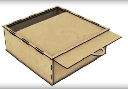 Box E0020875 file cdr and dxf free vector download for laser cut
