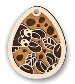 Egg easter layered E0020794 file cdr and dxf free vector download for laser cut