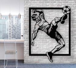 Football E0020822 file cdr and dxf free vector download for laser cut plasma