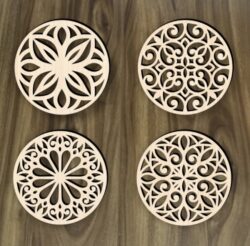 Mandala E0020835 file cdr and dxf free vector download for laser cut