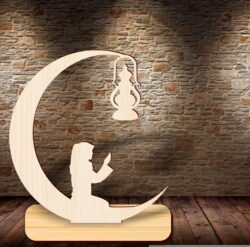 Ramadan Kareem Stand E0020700 file cdr and dxf free vector download for laser cut