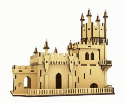 Castle E0021079 file cdr and dxf free vector download for laser cut